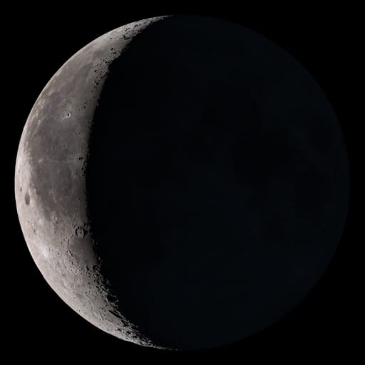 Waning Crescent — 19% illuminated